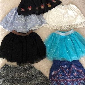 Girls skirts bundle